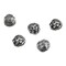 John Bead Antique Stainless Steel Beads - Lion Head 3, 11 x 12 mm, Pkg of 5